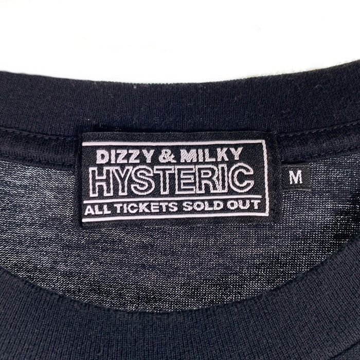 HYSTERIC GLAMOUR ヒステリックグラマー ロゴプリント Tシャツ ブラック 02213CT16 Size M 福生店