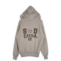 STANDARD CALIFORNIA スタンダードカリフォルニア SD Logo After Hood Sweat ダブルフェイス 後付けフード プルオーバースウェットパーカー グレー Size L 福生店