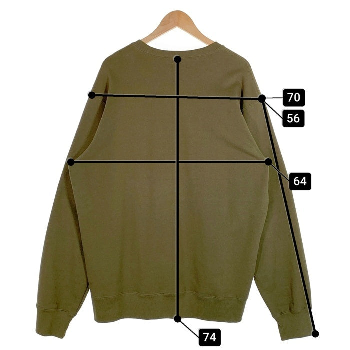 SUPREME シュプリーム 20SS Timberland ティンバーランド Crewneck クルーネックスウェットトレーナー オリーブ Size XL 福生店