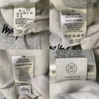 STUSSY ステューシー Eye Graffic Hoodie アイ グラフィック プルオーバー フーディー パーカー グレー Size XL 福生店