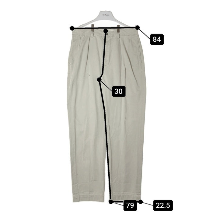 Polo Ralph Lauren ポロラルフローレン ANDREW PANT アンドリュー ツータック チノパンツ ベージュ size32 瑞穂店