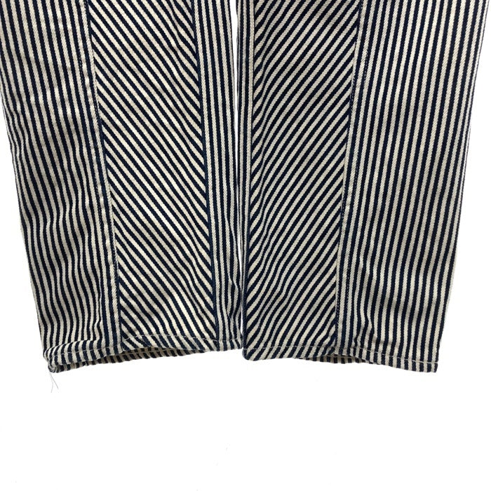 SCYE Basic サイベーシックス ストライプパンツ ネイビー size27 瑞穂店