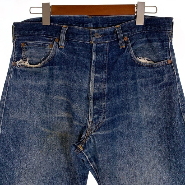 90's Levi's リーバイス 501 デニムパンツ 復刻 赤耳 ビッグE ボタン裏555 インディゴ 501-0003 USA製 Size W36 L36 福生店
