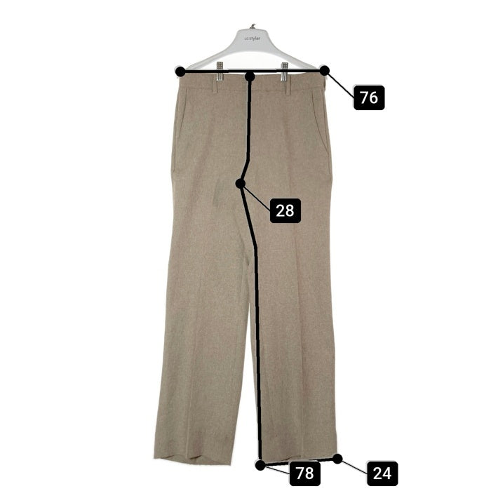Levi's リーバイス USA製 80's 赤タグ アクションスラックス TALONジップ ベージュ size- 瑞穂店