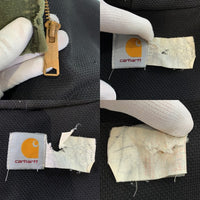 80-90's Carhartt カーハート Active Jacket アクティブジャケット ダック モスグリーン JR104 Size M 福生店