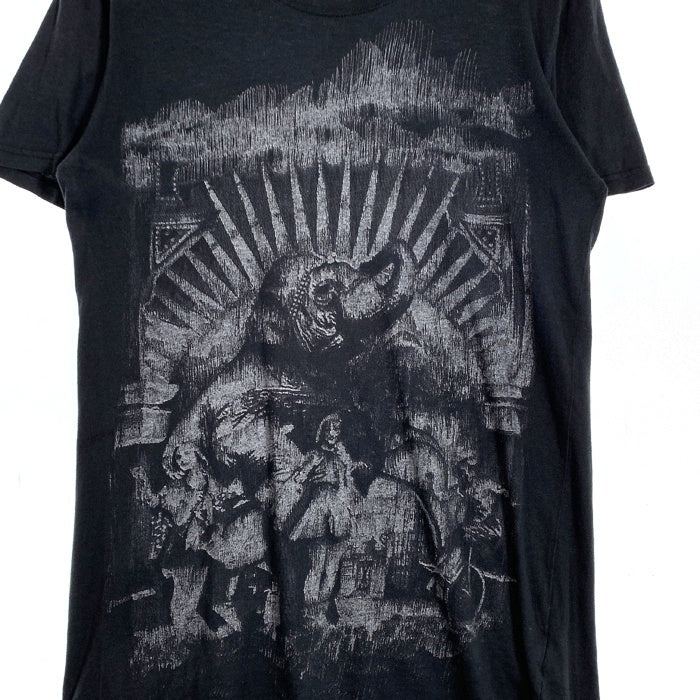 BALMAIN バルマン プリントTシャツ ブラック 象 Size L 福生店