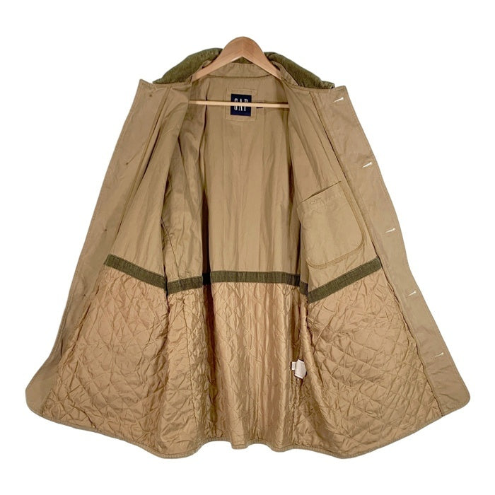 00's GAP ギャップ フィールドコート ジャケット 襟コーデュロイ ベージュ オールド Size XL 福生店