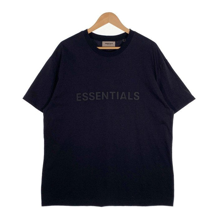 ESSENTIALS エッセンシャルズ ラバープリント Tシャツ 半袖 ネイビー Size M 福生店