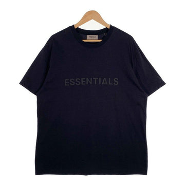 ESSENTIALS エッセンシャルズ ラバープリント Tシャツ 半袖 ネイビー Size M 福生店