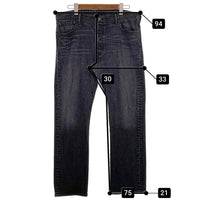 Levi's リーバイス 501 ストレート ブラックデニムパンツ ブラック 00501-2334 Size W36 L30 福生店