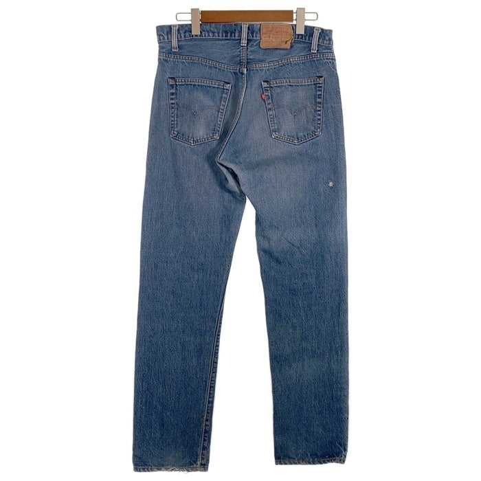 80's Levi's リーバイス 505 ボタン裏650 42TALON ジップ デニムパンツ 505-0217 ライトブルー USA製 Size W35 L32 福生店