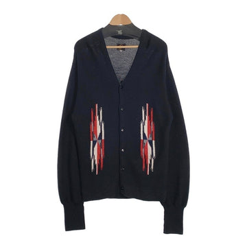 Needles ニードルズ V Neck Cardigan - Chimayo Vネックカーディガン チマヨ ウール ブラック OT268 Size L 福生店