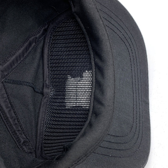 80-90's STUSSY ステューシー スカルボーン刺繡 5パネルキャップ ブラック オールド タグなし 福生店