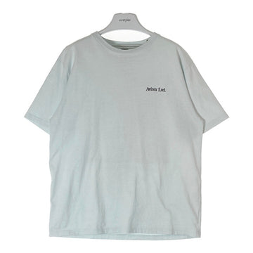 AVIREX アヴィレックス FLYOVER HIGH BOMB BURST バックプリント Tシャツ ブルーグレー sizeL 瑞穂店