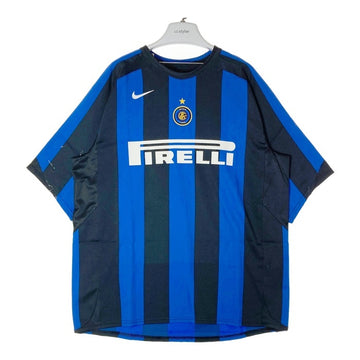 NIKE ナイキ 195851 インテル 05/06 ホーム ユニフォーム ＃10 アドリアーノ ブルー sizeXL 瑞穂店