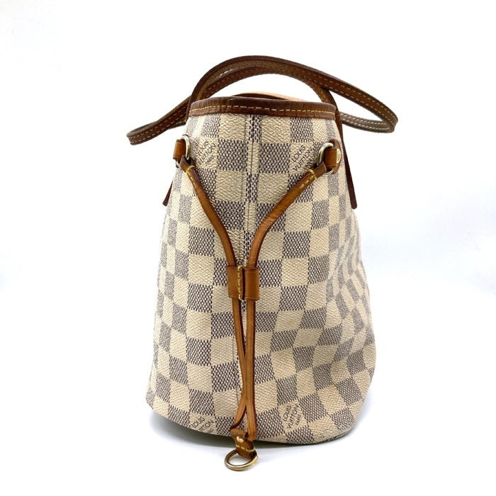 LOUIS VUITTON ルイヴィトン ネヴァーフルPM N51110 ダミエアズール トートバッグ オフホワイト 瑞穂店