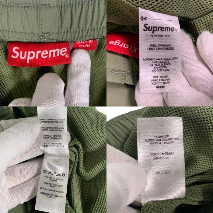 SUPREME シュプリーム 22SS AOI Glow-in-the-Dark Track Pant 葵産業 グローインザダーク トラックパンツ オリーブ Size XL 福生店