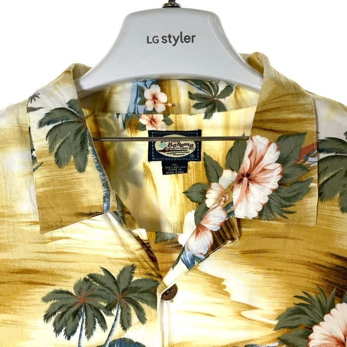 Tommy Bahama トミーバハマ アロハシャツ イエロー sizeXL 瑞穂店