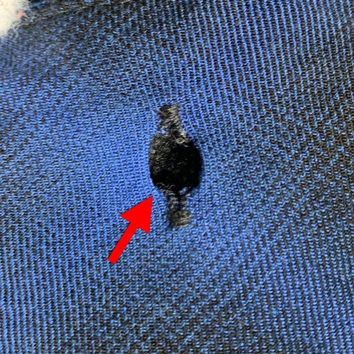 Hide and Seek ハイドアンドシーク レーヨン オンブレチェックシャツ 長袖 ブルー HS-020223 Size M 福生店