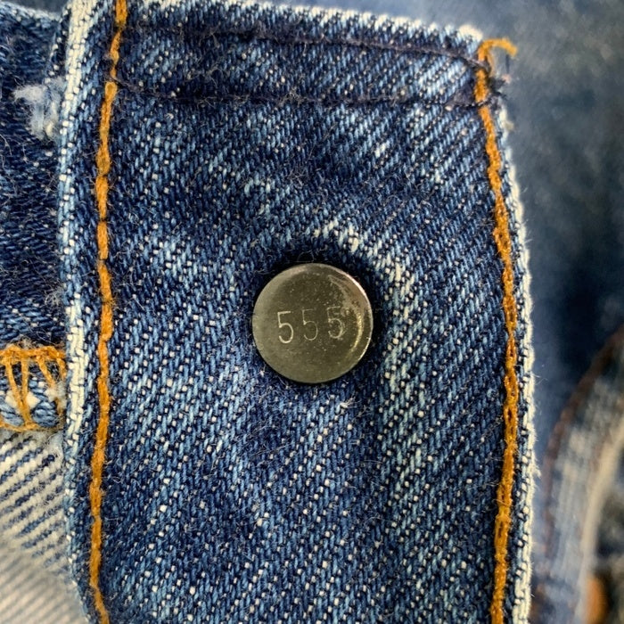 80's Levi's リーバイス 501 ボタン裏555 赤耳 セルビッチ デニムパンツ ライトブルー USA製 Size ウエスト約82cm 福生店