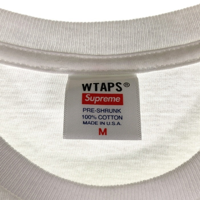 SUPREME シュプリーム WTAPS ダブルタップス 21AW Sic'em! Tee 半袖 Tシャツ ホワイト Size M 福生店