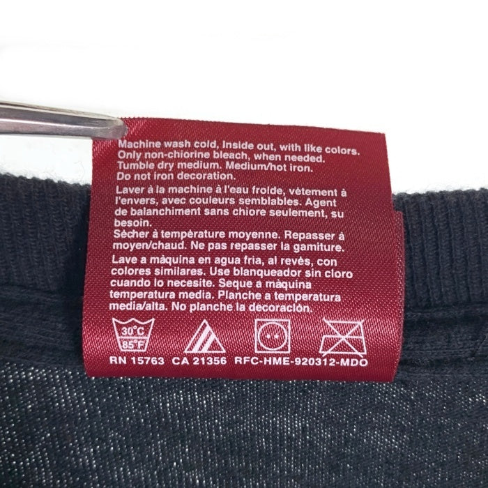 HIDE AND SEEK ハイドアンドシーク 30th L/S Tee 30周年 ロングスリーブ 長袖 Tシャツ ブラック ブルー Size XL 福生店