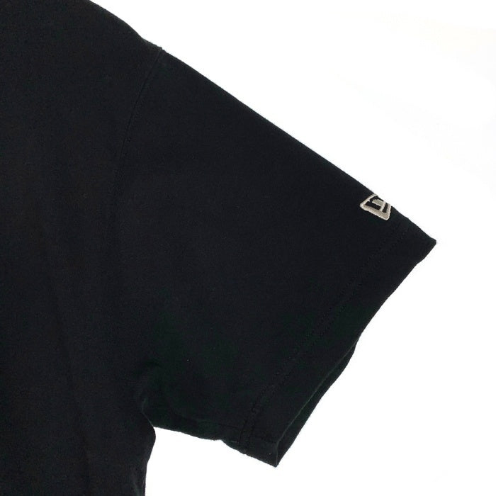 Yohji Yamamoto POUR HOMME ヨウジヤマモトプールオム New Era ニューエラ プリントTシャツ ブラック HD-T93-983 Size M 福生店