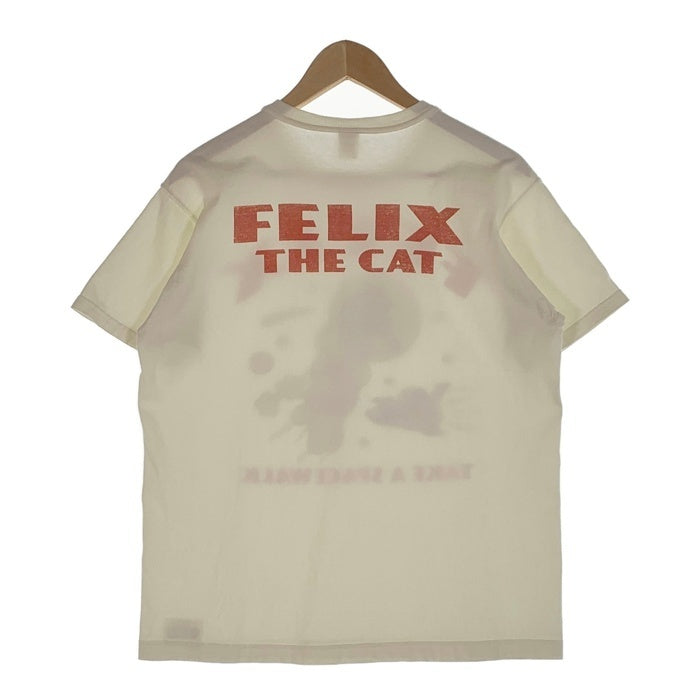 TOY'S McCOY トイズマッコイ FELIX TAKE A SPACEWALK フィリックス プリントTシャツ ホワイト Size L 福生店