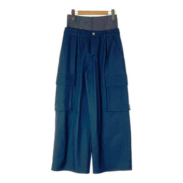 AMERI アメリ 01410820060 DENIM LIKE CORSET WORK PANTS ワークパンツ ネイビー sizeS 瑞穂店