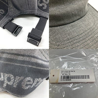 SUPREME シュプリーム 19SS Raffia Woven Logo Camp Cap ラフィアウーブンロゴキャンプキャップ ブラック 瑞穂店