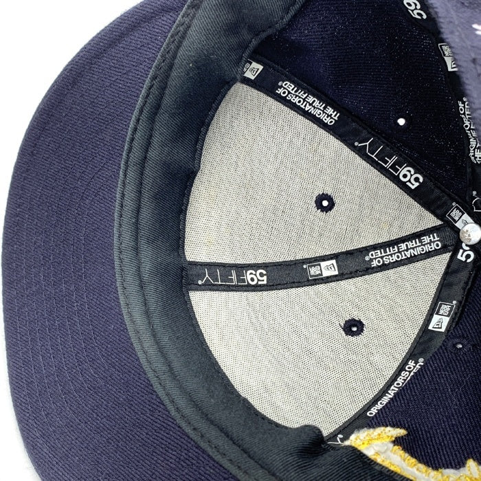 SUPREME シュプリーム 12SS New Era ニューエラ National Champion ボックスロゴ ベースボールキャップ ネイビー ウール Size 7 3/8 (58.7cm) 福生店