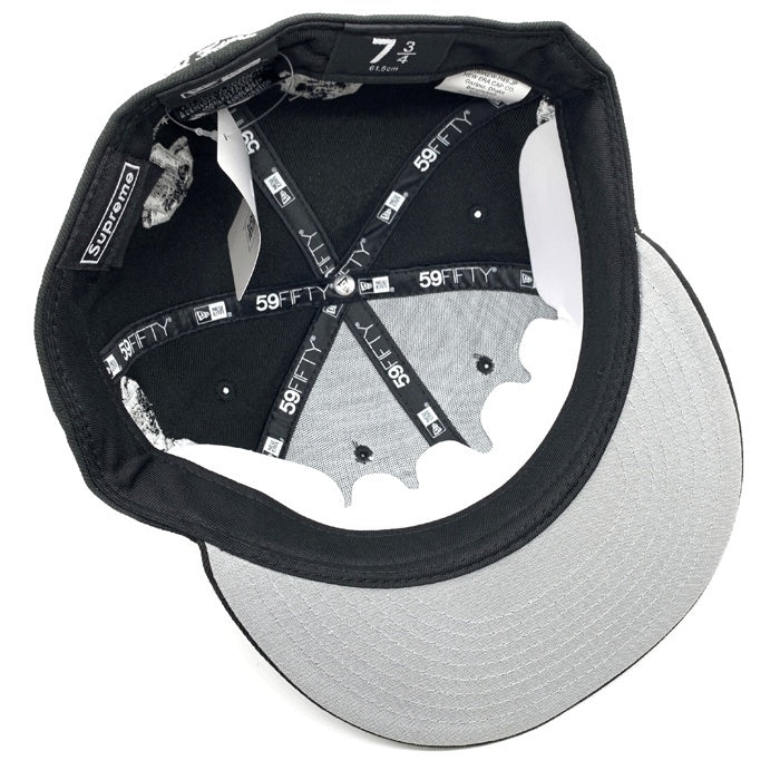 SUPREME シュプリーム 24AW Jerseys Box Logo New Era ジャージーズ ボックスロゴ ニューエラ ベースボールキャップ ブラック Size 7 3/4 (61.5cm) 福生店