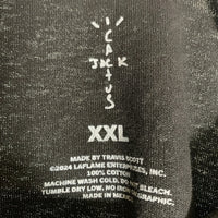 Cactus Jack カクタスジャック Travis Scott トラヴィススコット FREE THE RAGE TEE 半袖 Tシャツ ブラック  TSRA-SS01 Size 2XL 福生店