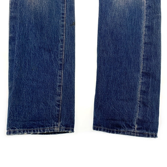 Levi's リーバイス 501XX BIG E ビッグイー 1966 復刻 カンヌキ 赤耳 セルビッチ デニムパンツ ライトブルー 66466-0013 Size W32 L32 福生店
