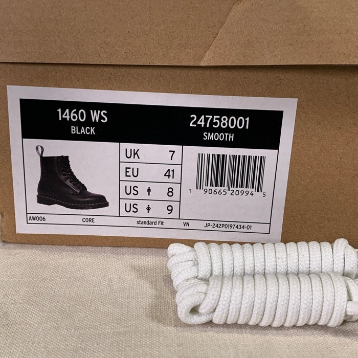 Dr.Martens ドクターマーチン ホワイトステッチ 8ホール ブーツ ブラック 24758001 Size US8 (26.0cm) 福生店