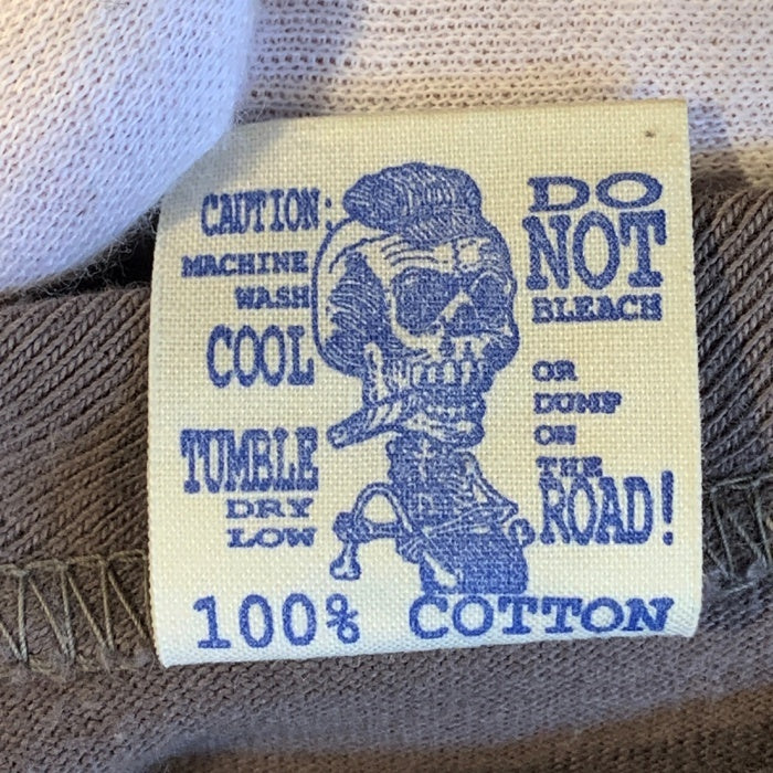 BOOTLEGGERS ブートレガース IT'S BEEN プリントTシャツ チャコールグレー Size M 福生店
