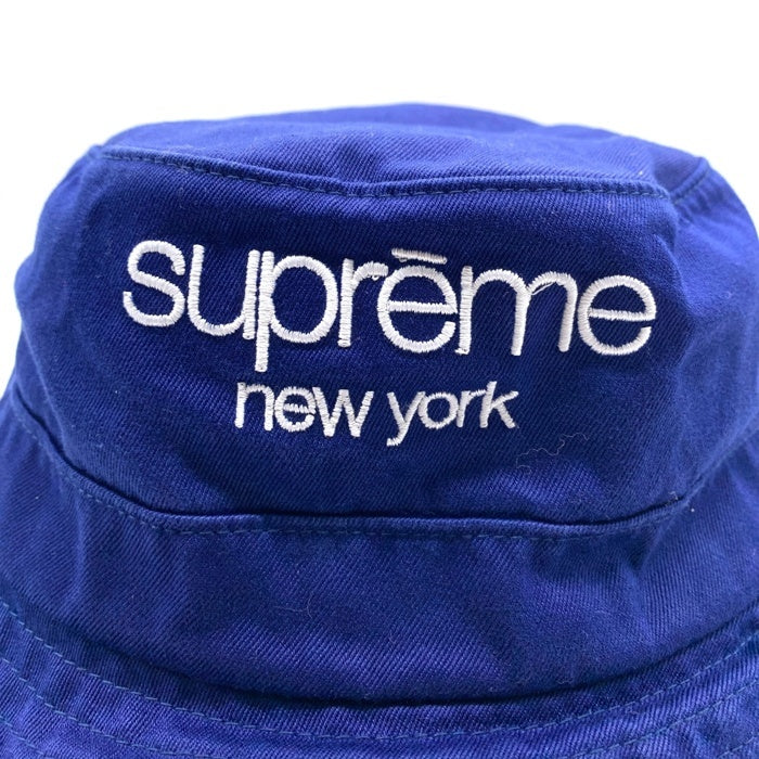 SUPREME シュプリーム 24SS Chino Twill Crusher チノツイル クラッシャーハット バケット ネイビー USA製 Size M/L 福生店