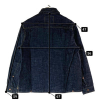 FOB FACTORY エフオービーファクトリー F2384 DENIM P/O JK インディゴ size38 瑞穂店