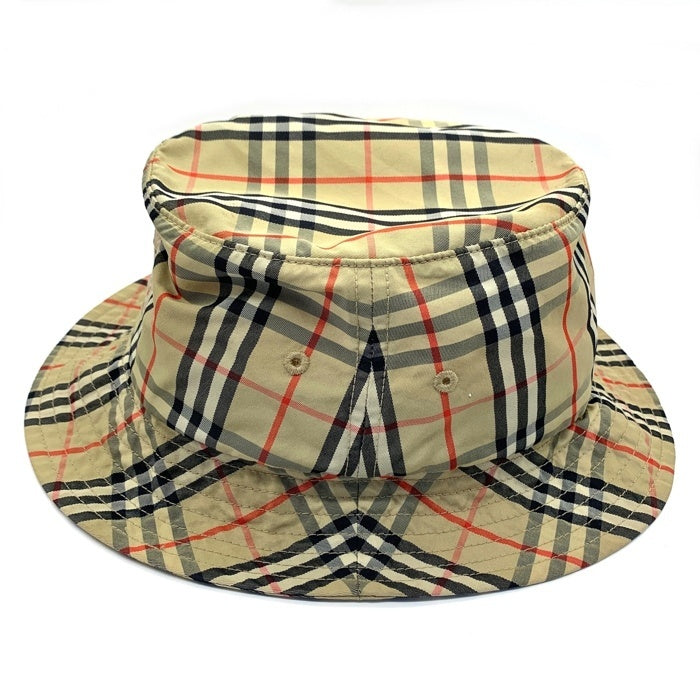 SUPREME シュプリーム BURBERRY バーバリー 22SS Crusher Hat クラッシャー ハット バケットハット チェック ベージュ USA製 Size S/M 福生店