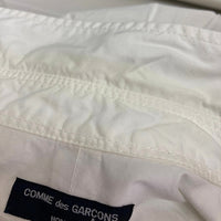 COMME des GARCONS HOMME コムデギャルソンオム AD2014 HN-B009 チェックパッチワーク 長袖シャツ ホワイト sizeS 瑞穂店