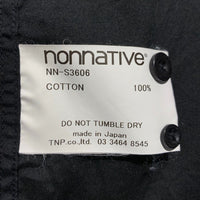 nonnative ノンネイティブ 19AW B.D SHIRT RELAXED FIT COTTON PIN OXFORD ボタンダウンシャツ ブラック 長袖 NN-S3606 Size 2 福生店