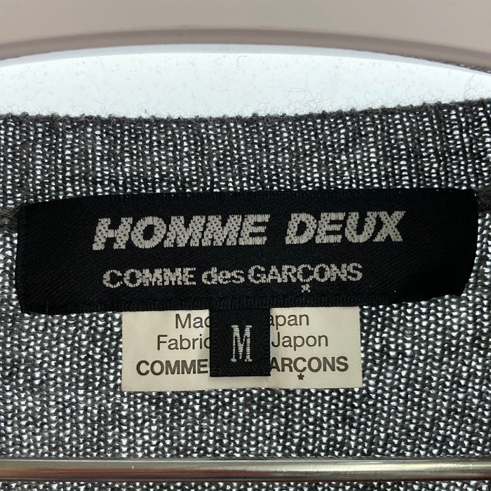 COMME des GARCONS HOMME DEUX コムデギャルソンオムドゥ DF-N501 AD2020 マルチカラー クルーネック セーター オレンジ sizeM 瑞穂店