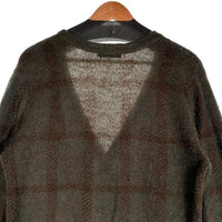 BURBERRY BLACK LABEL バーバリー ブラック レーベル モヘア混カーディガン グリーン D1N82-414-78 Size 3 福生店