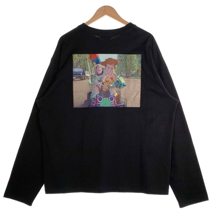 WIND AND SEA ウィンダンシー TOY STORY トイストーリー 長袖 ポケット Tシャツ ロンT ブラック WDS-C-TSR-26-Q3-CS-04 Size XL 福生店