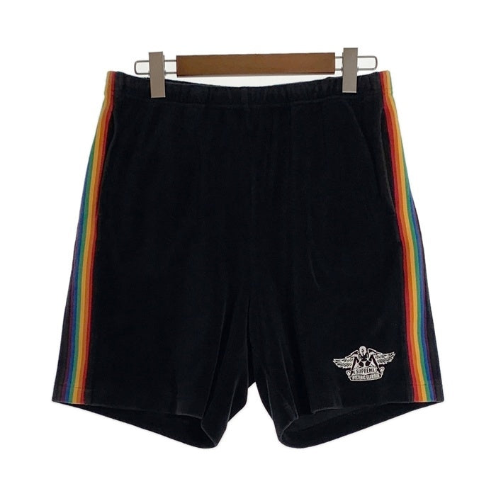 SUPREME シュプリーム 21SS Hysteric Glamour ヒステリックグラマー Velour Short ベロアショーツ ショートパンツ ブラック Size M 福生店