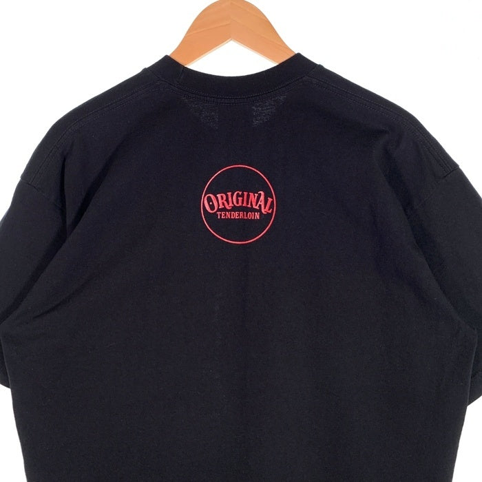 TENDERLOIN テンダーロイン PRO 5 半袖 Tシャツ ブラック Size XL 福生店