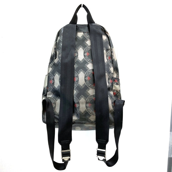 Vivienne Westwood ヴィヴィアンウエストウッド  総柄ロゴ バックパック リュック グレー 瑞穂店