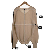 LEMMERMAYER レママイヤー MAUS&HOFFMAN アルパカ Vネックセーター ベージュ Size 42 福生店