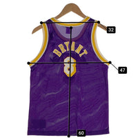 90's Champion チャンピオン LAKERS レイカース KOBE BRYANT コービーブライアント ネイビー イエロー メキシコ製 Size L(14-16) 福生店