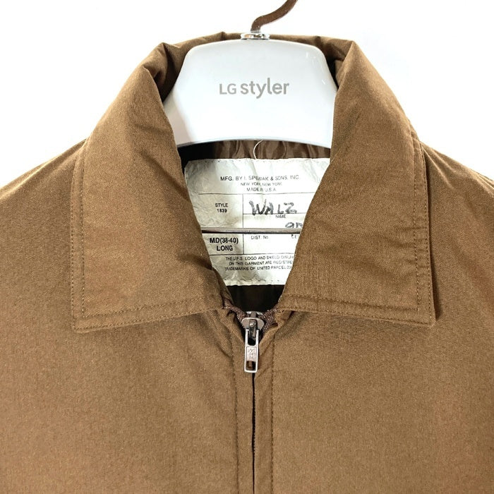 SPIEWAK スピワック USA製 UPS支給品 リフレクター付き 中綿ジャケット ブラウン sizeM 瑞穂店